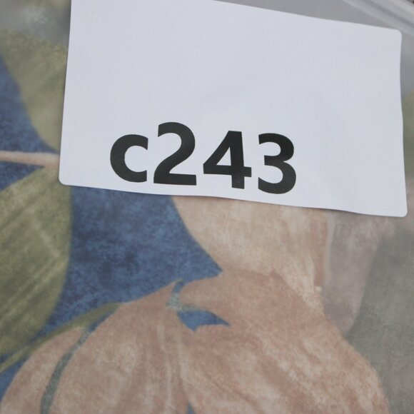 Tori Richard Shirt Mens 2XL XXL Blue/Green 100% Cotton Lawn Short Sleeve Button - Picture 12 of 12